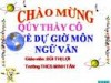 Bài 19. Quê hương