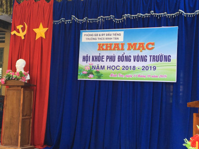 Khai mạc Hội khoẻ phù đổng năm học 2018 - 2019