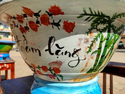 Hội thi trang trí chậu hoa - chào mừng 20/11
