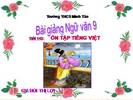 Bài 27. Ôn tập phần Tiếng Việt (Khởi ngữ, Các thành phần biệt lập,...)